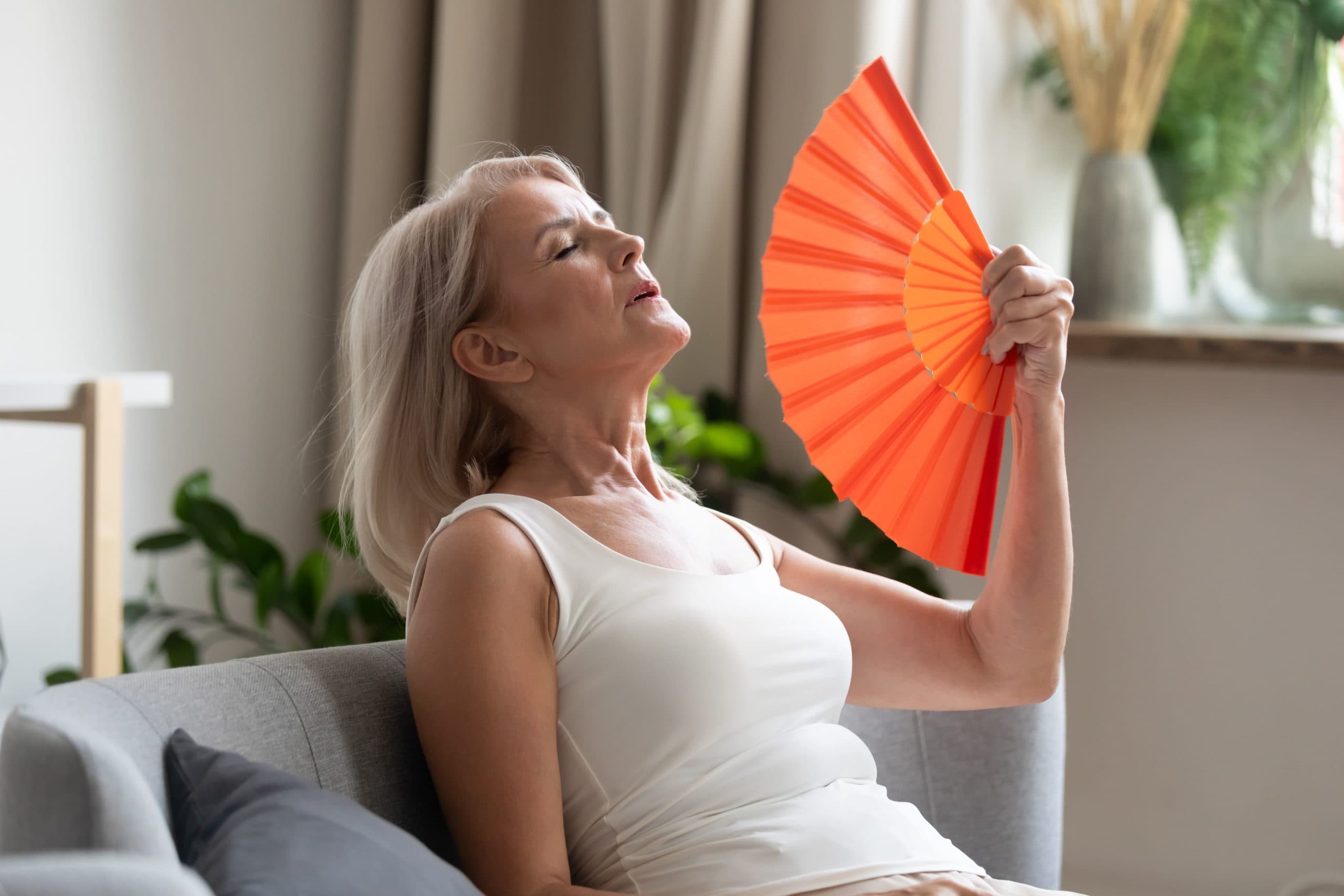 Women dealing with Menopause symptoms