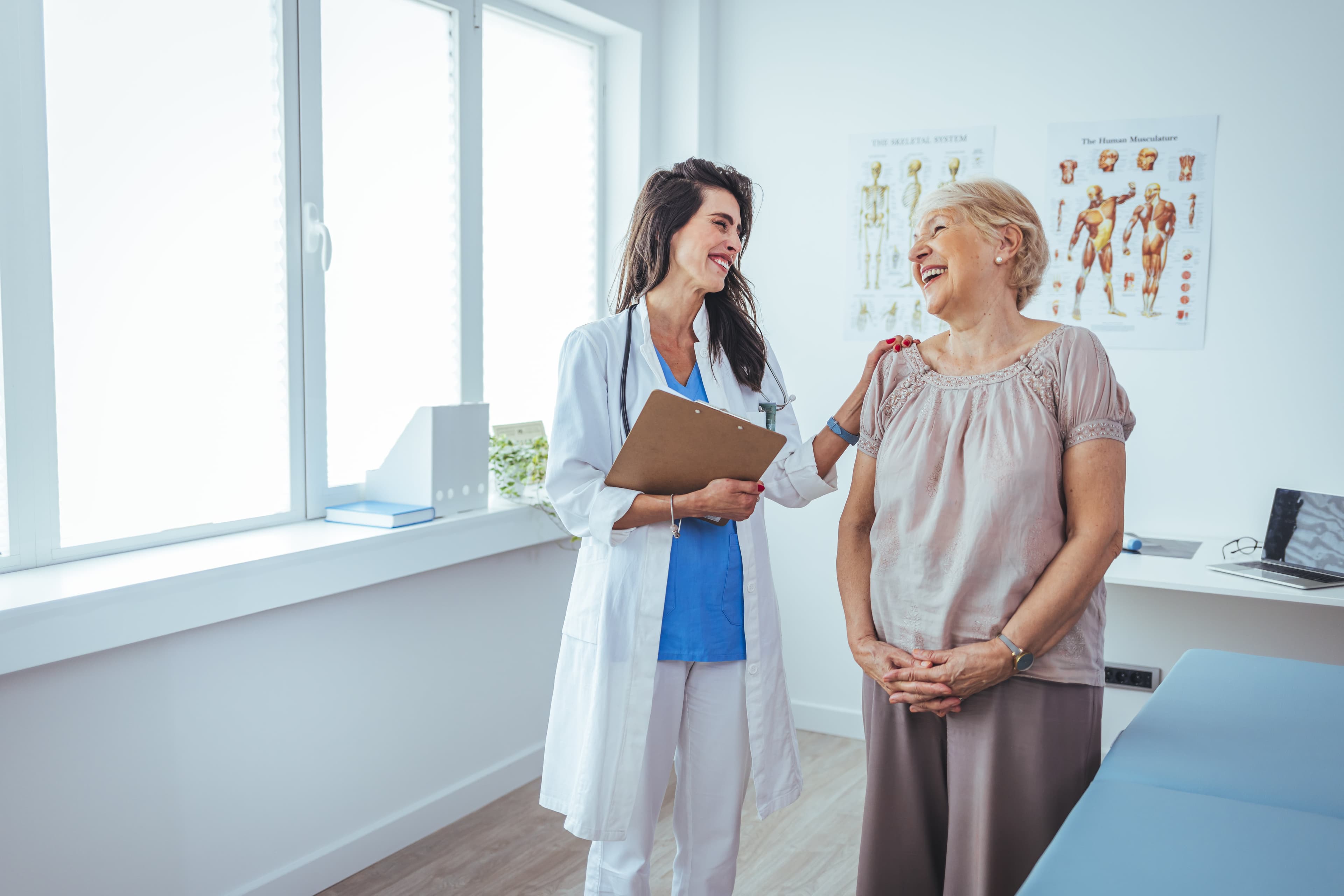 Women dealing with Menopause visiting a GP